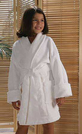 Cypress Children's Shawl Robe-