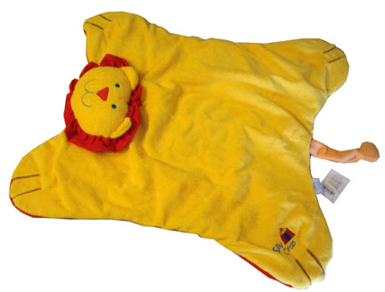 Lion Blanket-Silly Circus, embroidered blanket, baby gift