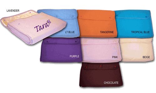 Waffle Weave Lingerie Bag-