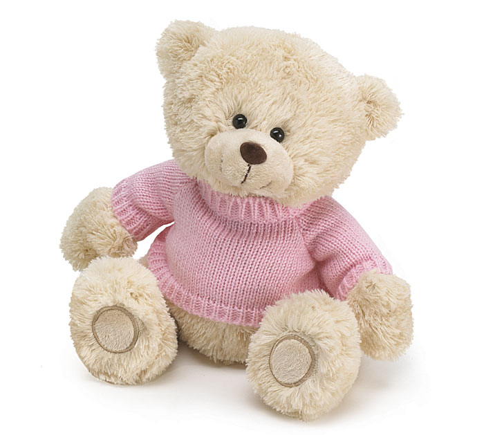 Sweater Bear-Pink-
