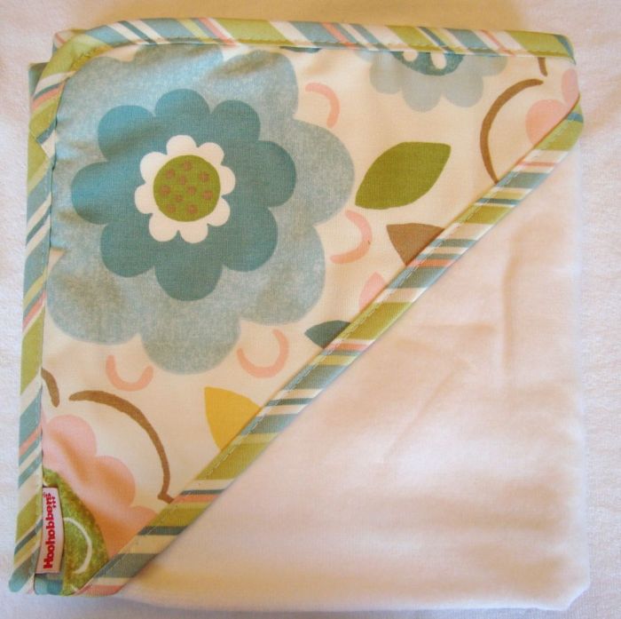 Hoohobbers Sweet Pea Hooded Towel-Hooded towel