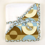 Hoohobbers Cocoa Blue Hooded Towel-Hoohobbers, hooded towel, cocoa blue