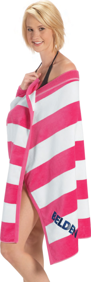 Stripe Beach Towel-