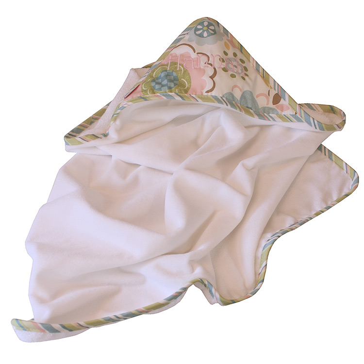 Hoohobbers Sweet Pea Hooded Towel-Hooded towel