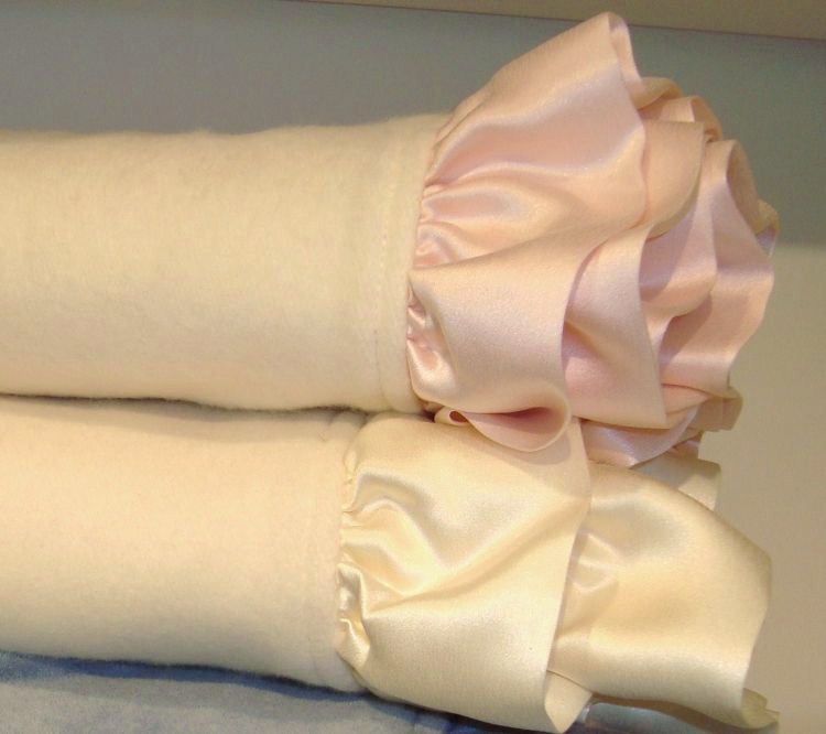 Robbie Adrian Luxury Organic Ruffled Blanket (38