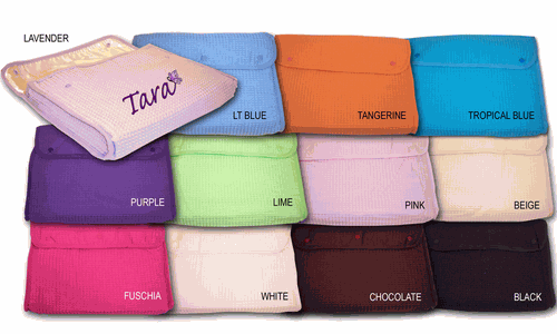 Waffle Weave Lingerie Bag-